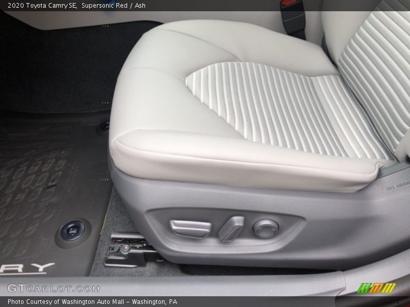 Supersonic Red / Ash 2020 Toyota Camry SE