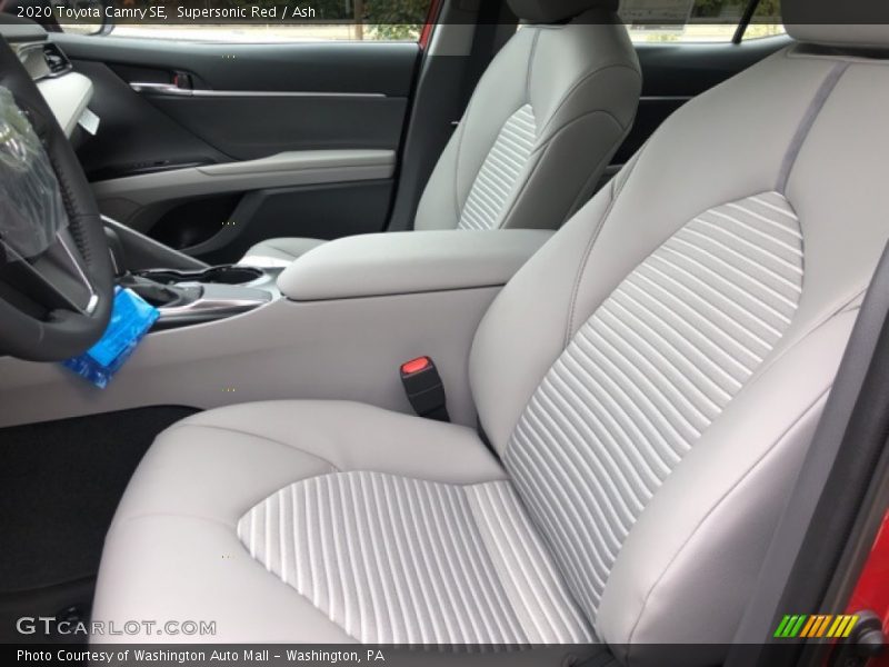 Supersonic Red / Ash 2020 Toyota Camry SE