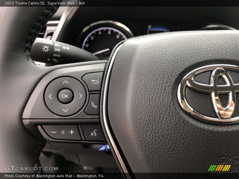 Supersonic Red / Ash 2020 Toyota Camry SE