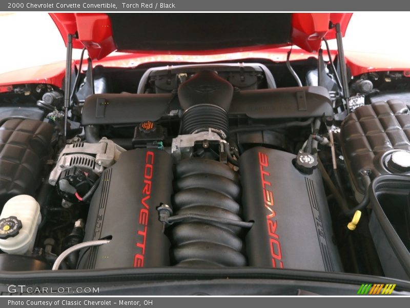  2000 Corvette Convertible Engine - 5.7 Liter OHV 16 Valve LS1 V8