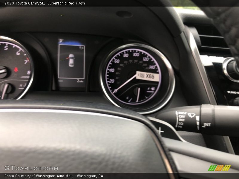 Supersonic Red / Ash 2020 Toyota Camry SE