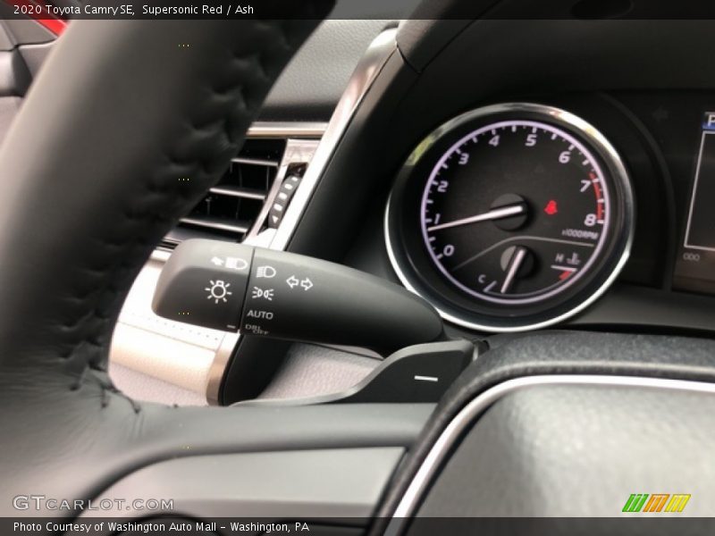 Supersonic Red / Ash 2020 Toyota Camry SE