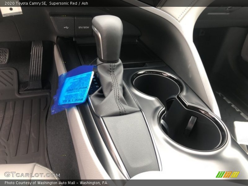 Supersonic Red / Ash 2020 Toyota Camry SE