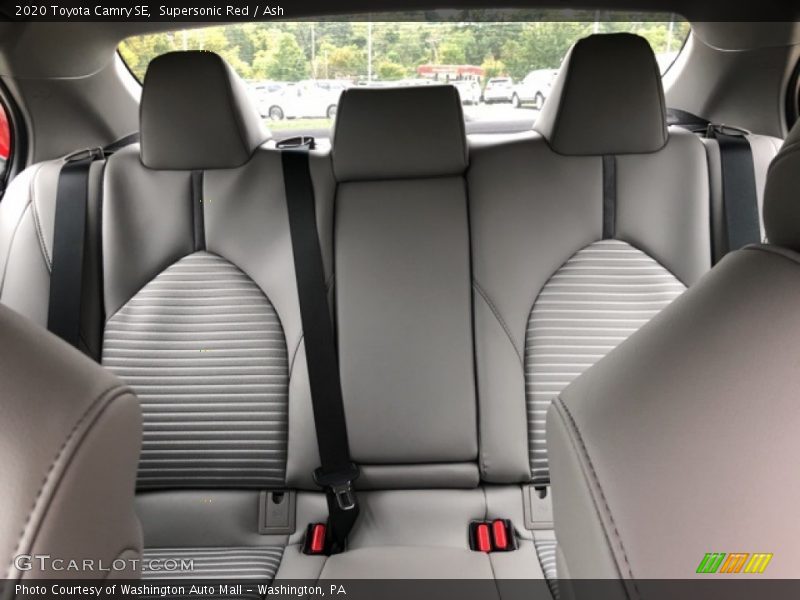 Supersonic Red / Ash 2020 Toyota Camry SE