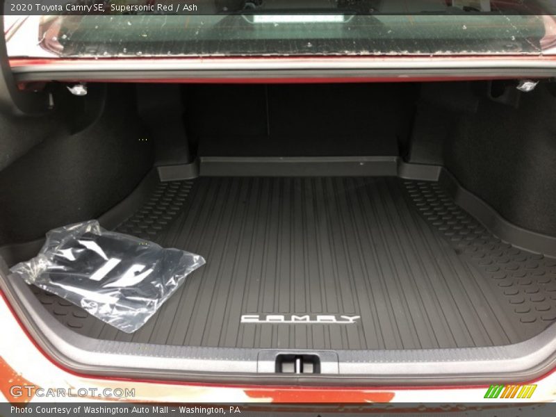 Supersonic Red / Ash 2020 Toyota Camry SE
