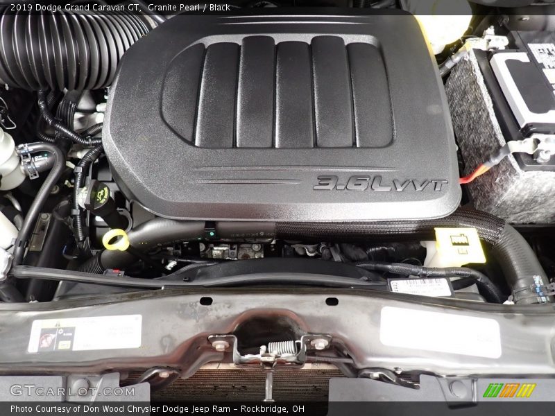 Granite Pearl / Black 2019 Dodge Grand Caravan GT