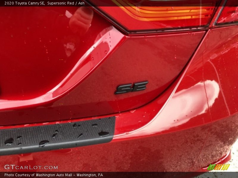 Supersonic Red / Ash 2020 Toyota Camry SE
