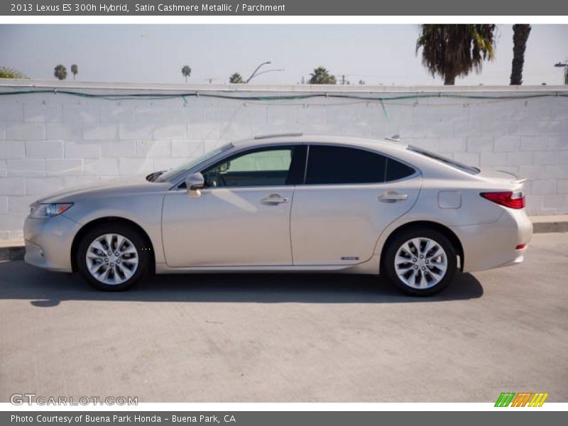 Satin Cashmere Metallic / Parchment 2013 Lexus ES 300h Hybrid