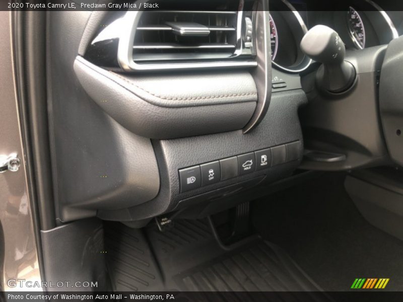 Predawn Gray Mica / Black 2020 Toyota Camry LE