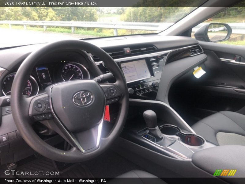 Predawn Gray Mica / Black 2020 Toyota Camry LE