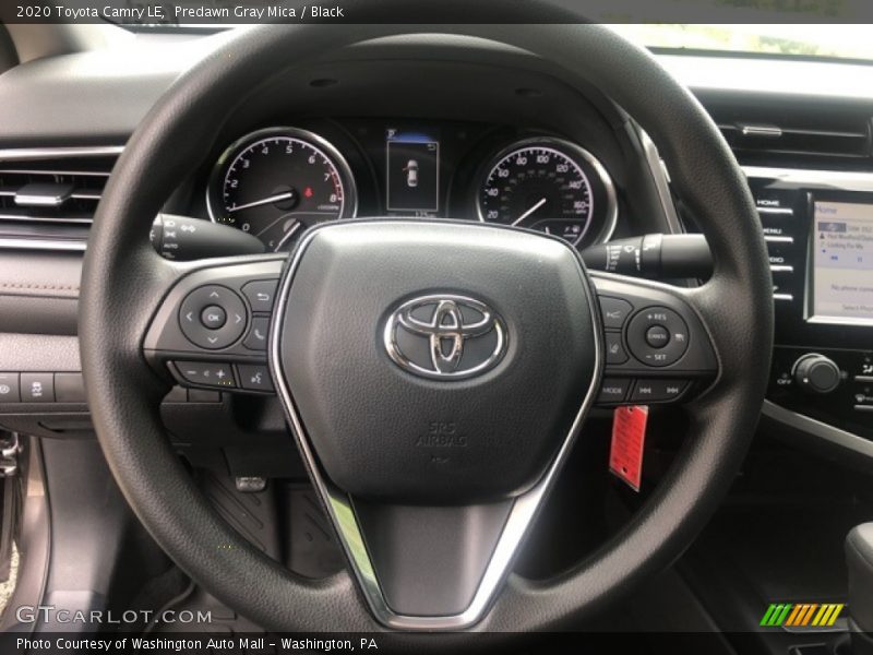 Predawn Gray Mica / Black 2020 Toyota Camry LE