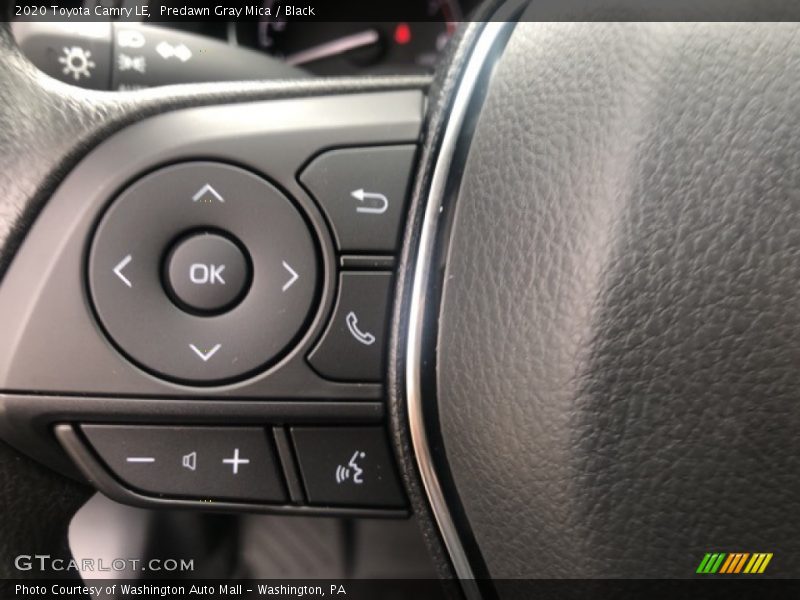 Predawn Gray Mica / Black 2020 Toyota Camry LE