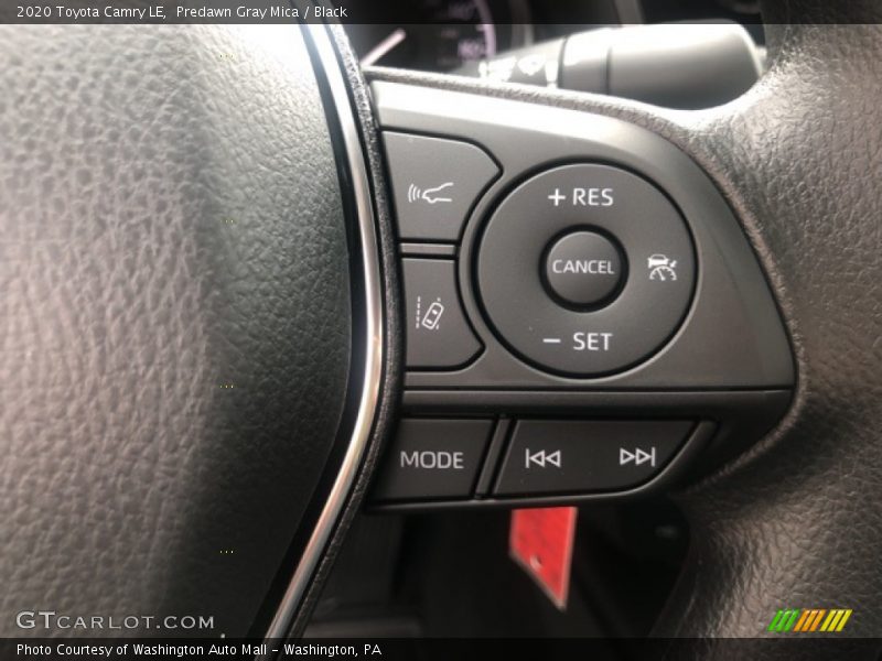 Predawn Gray Mica / Black 2020 Toyota Camry LE