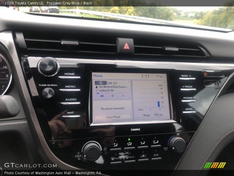 Predawn Gray Mica / Black 2020 Toyota Camry LE