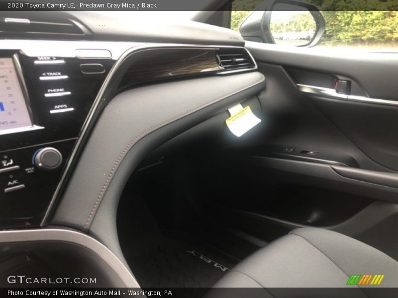 Predawn Gray Mica / Black 2020 Toyota Camry LE