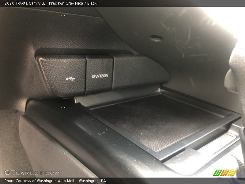 Predawn Gray Mica / Black 2020 Toyota Camry LE