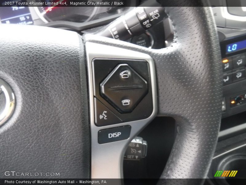 Magnetic Gray Metallic / Black 2017 Toyota 4Runner Limited 4x4