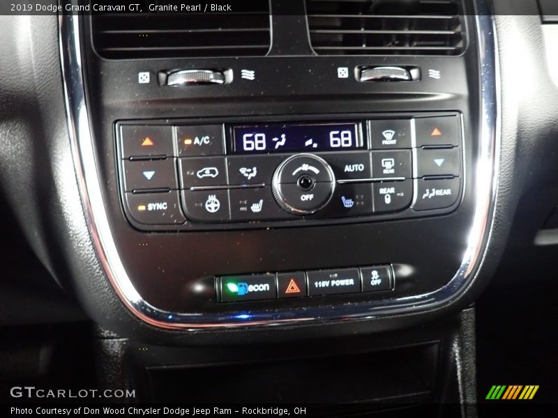 Granite Pearl / Black 2019 Dodge Grand Caravan GT