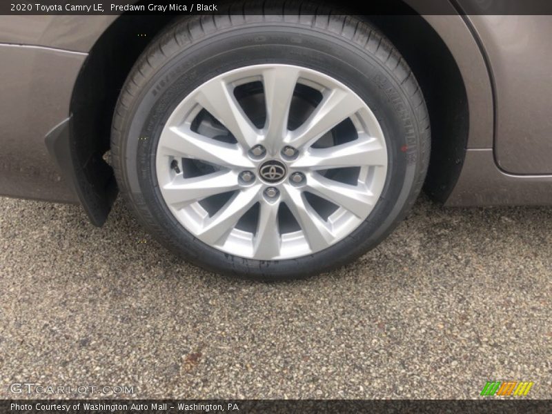 Predawn Gray Mica / Black 2020 Toyota Camry LE