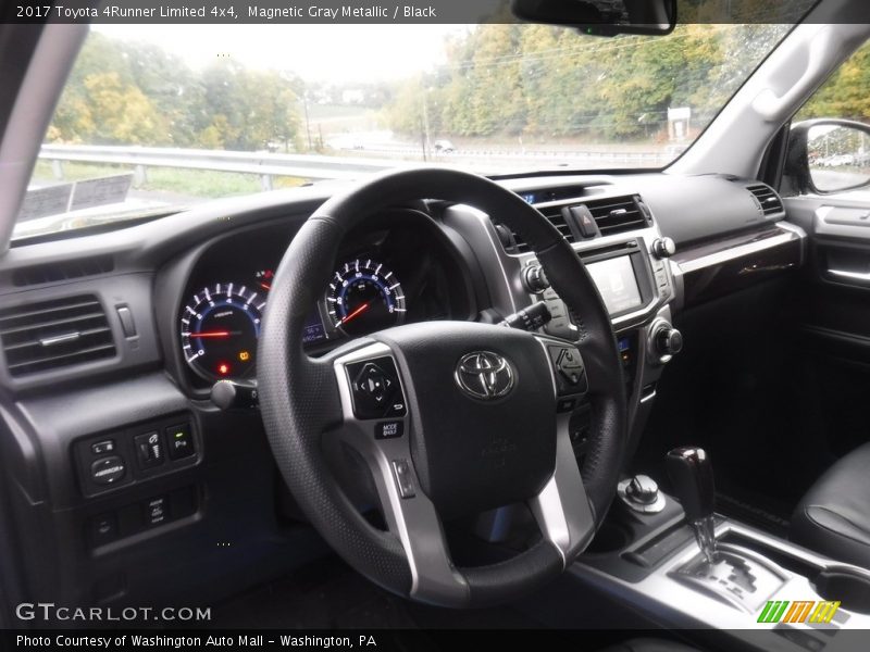 Magnetic Gray Metallic / Black 2017 Toyota 4Runner Limited 4x4