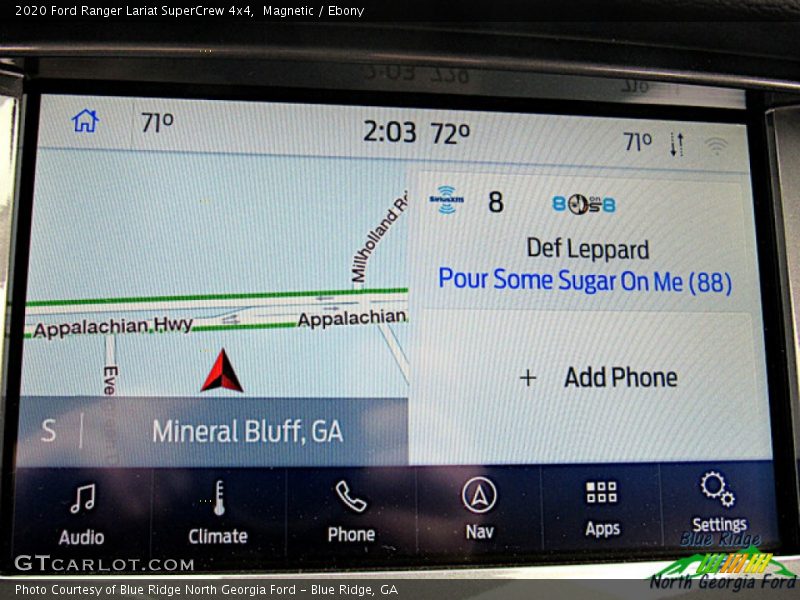 Magnetic / Ebony 2020 Ford Ranger Lariat SuperCrew 4x4
