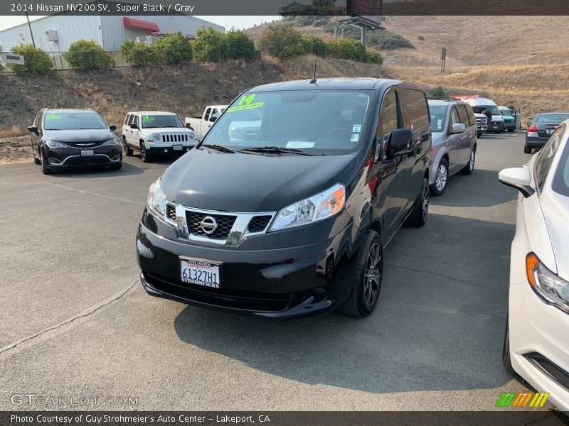 Super Black / Gray 2014 Nissan NV200 SV