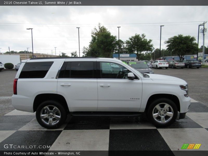 Summit White / Jet Black 2016 Chevrolet Tahoe LS