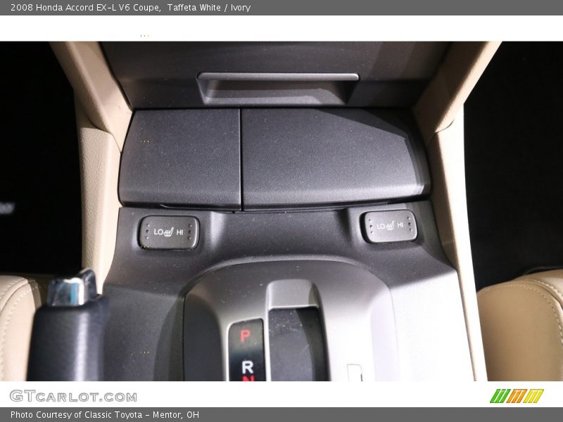 Taffeta White / Ivory 2008 Honda Accord EX-L V6 Coupe