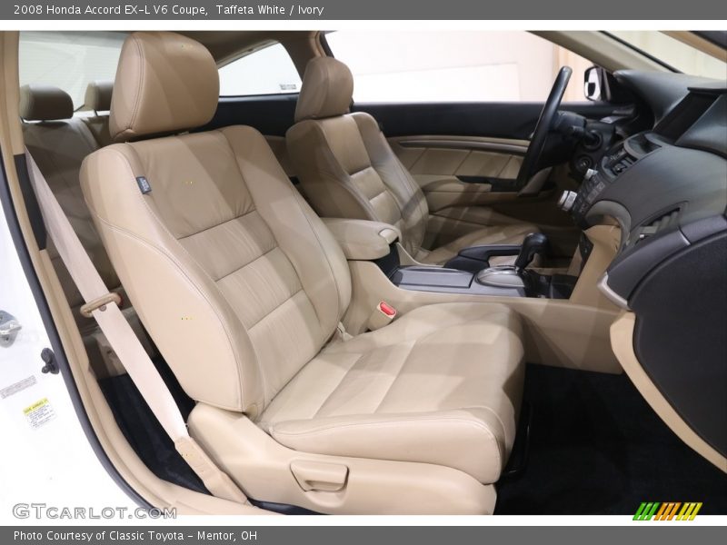 Taffeta White / Ivory 2008 Honda Accord EX-L V6 Coupe