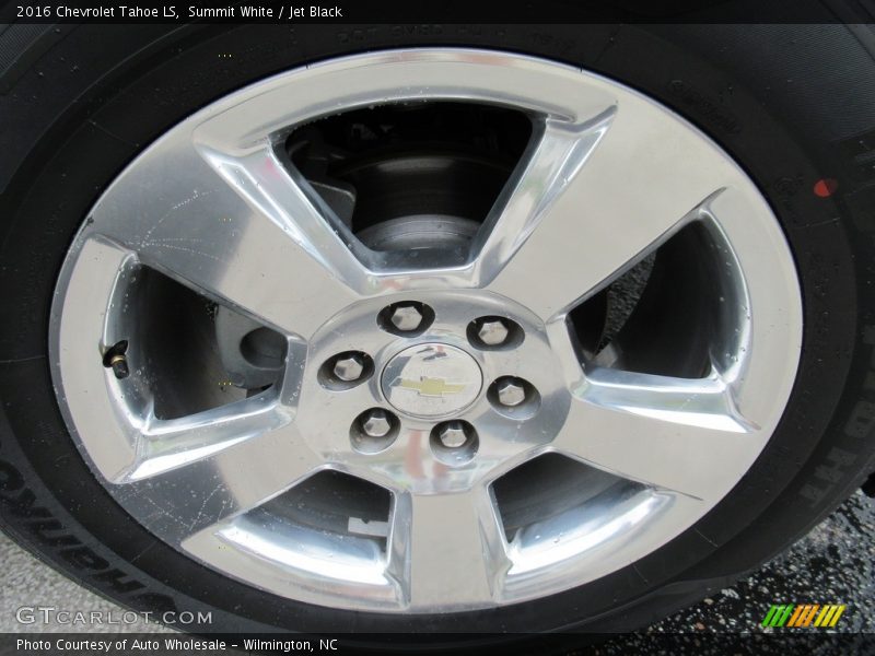 Summit White / Jet Black 2016 Chevrolet Tahoe LS
