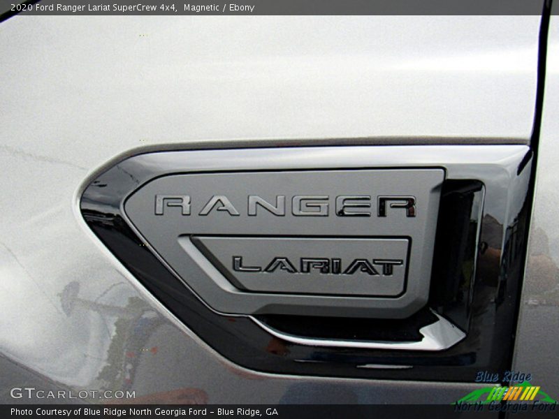 Magnetic / Ebony 2020 Ford Ranger Lariat SuperCrew 4x4