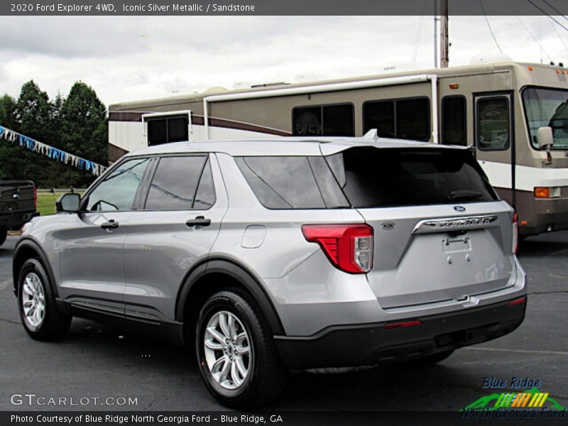 Iconic Silver Metallic / Sandstone 2020 Ford Explorer 4WD