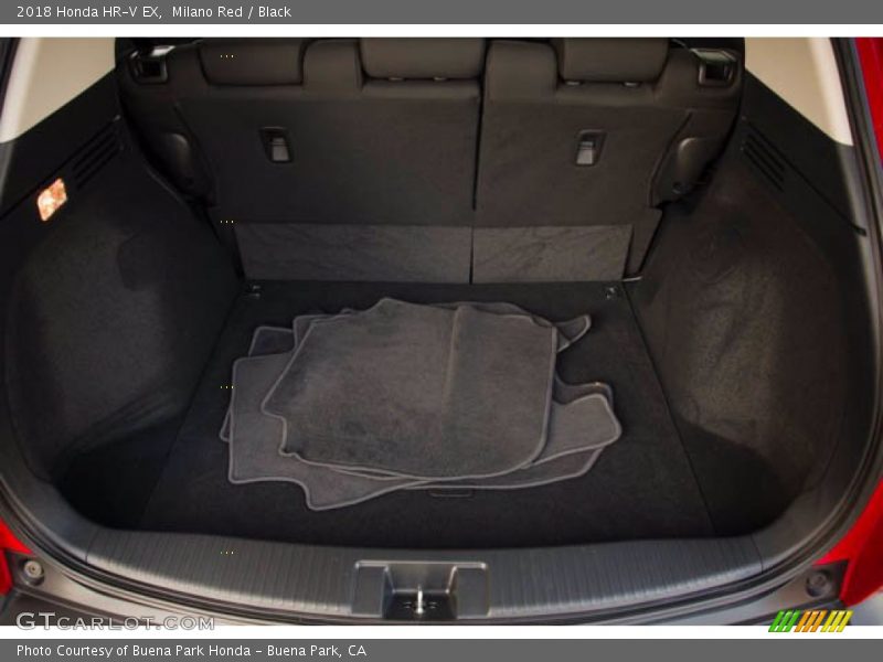 Milano Red / Black 2018 Honda HR-V EX