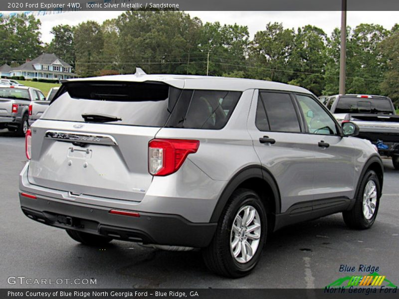 Iconic Silver Metallic / Sandstone 2020 Ford Explorer 4WD