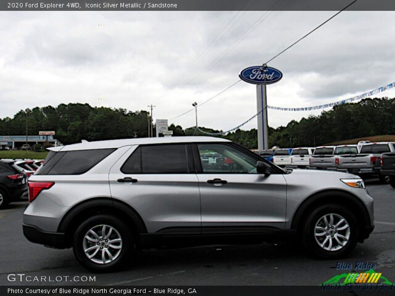 Iconic Silver Metallic / Sandstone 2020 Ford Explorer 4WD
