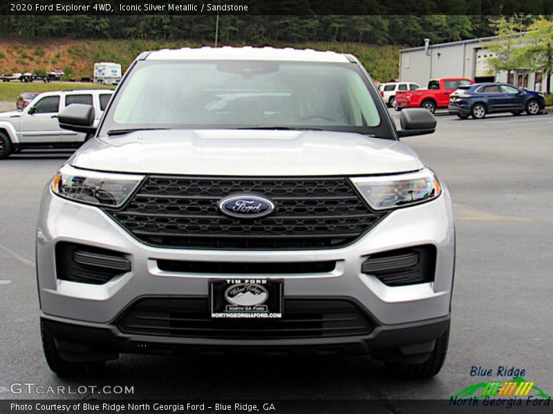 Iconic Silver Metallic / Sandstone 2020 Ford Explorer 4WD