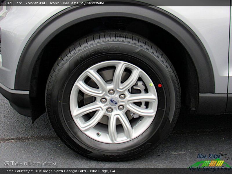 Iconic Silver Metallic / Sandstone 2020 Ford Explorer 4WD