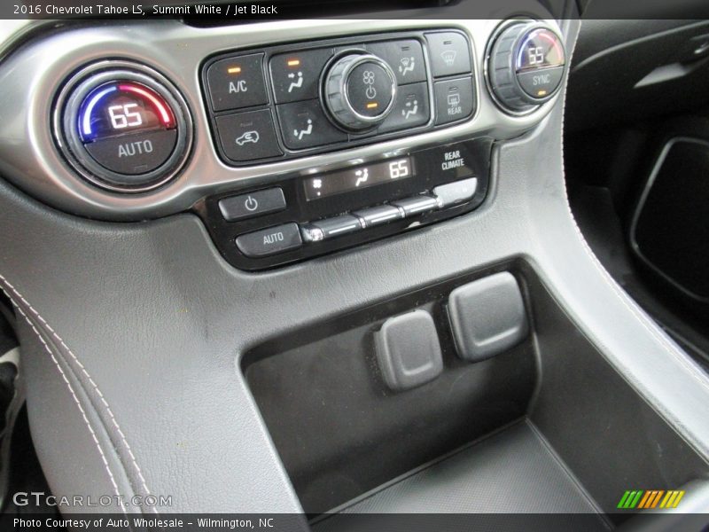 Summit White / Jet Black 2016 Chevrolet Tahoe LS