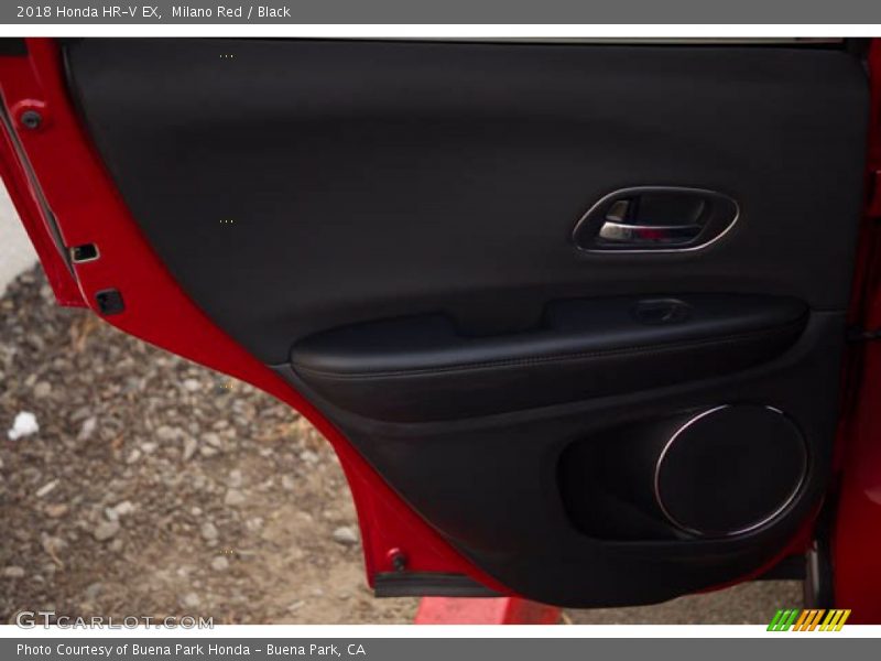 Milano Red / Black 2018 Honda HR-V EX