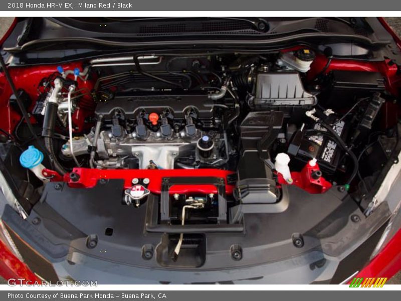 Milano Red / Black 2018 Honda HR-V EX