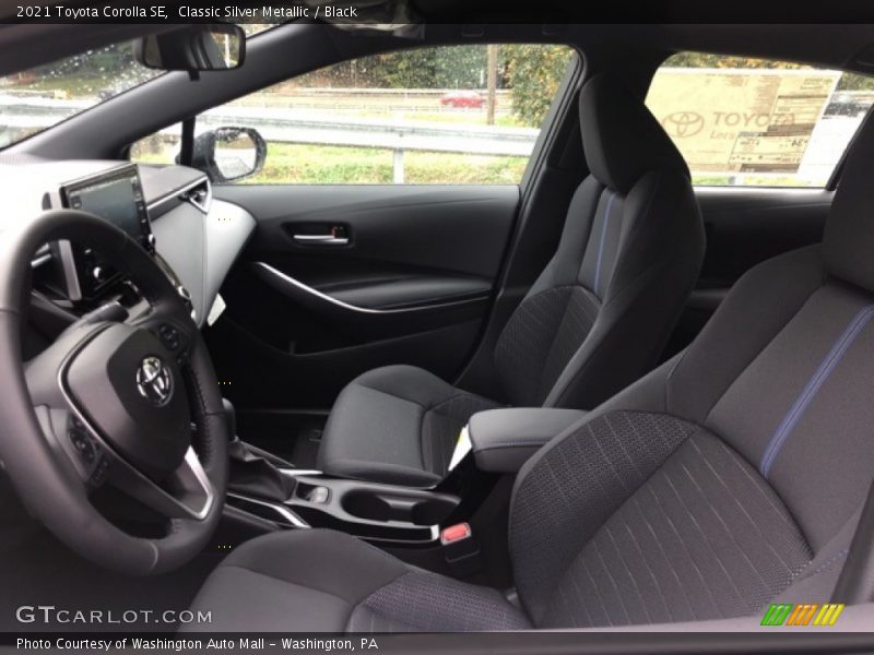 Classic Silver Metallic / Black 2021 Toyota Corolla SE