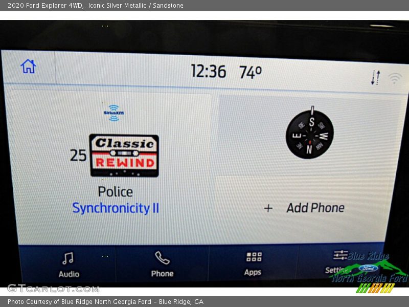 Iconic Silver Metallic / Sandstone 2020 Ford Explorer 4WD