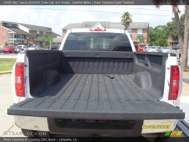 Summit White / Dark Titanium/Light Titanium 2008 GMC Sierra 3500HD Crew Cab 4x4 Dually