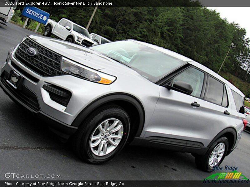Iconic Silver Metallic / Sandstone 2020 Ford Explorer 4WD