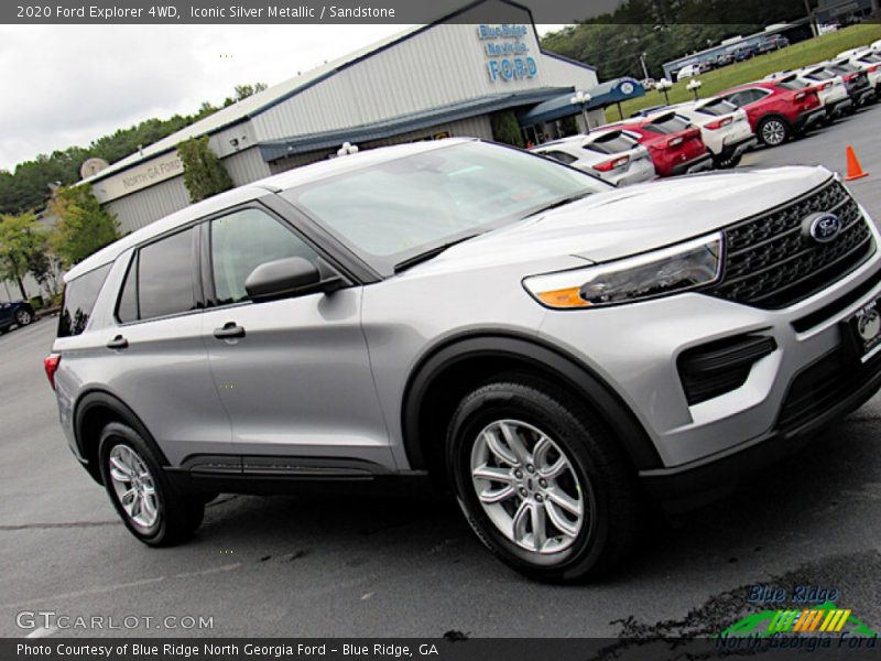 Iconic Silver Metallic / Sandstone 2020 Ford Explorer 4WD