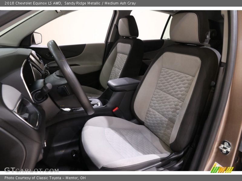 Sandy Ridge Metallic / Medium Ash Gray 2018 Chevrolet Equinox LS AWD