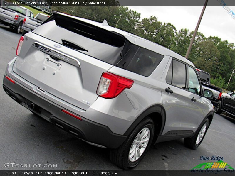Iconic Silver Metallic / Sandstone 2020 Ford Explorer 4WD