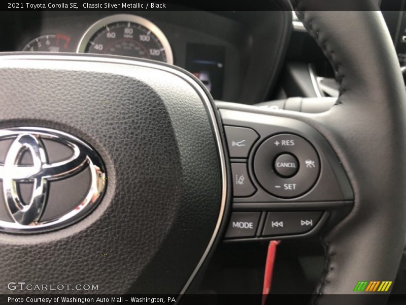 Classic Silver Metallic / Black 2021 Toyota Corolla SE