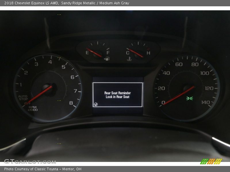 Sandy Ridge Metallic / Medium Ash Gray 2018 Chevrolet Equinox LS AWD