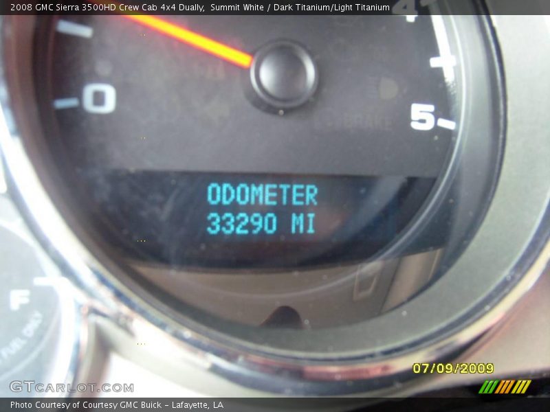 Summit White / Dark Titanium/Light Titanium 2008 GMC Sierra 3500HD Crew Cab 4x4 Dually